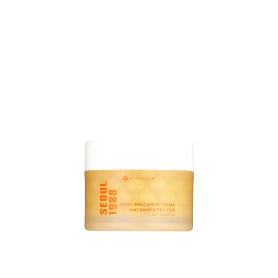 K-Secret Capsule Cream: Niacinamide 5% + Yuja