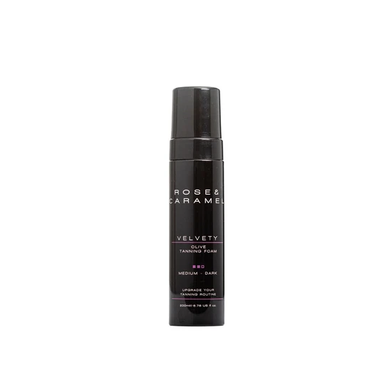 Rose & Caramel Velvety Olive Tanning Foam Medium-Dark
