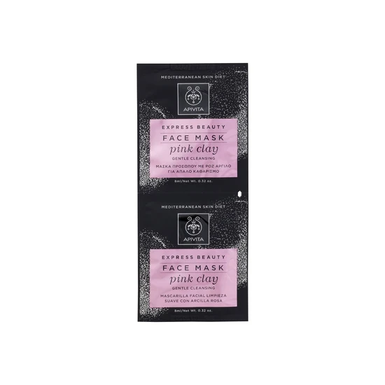 APIVITA Express Beauty Face Mask Pink Clay