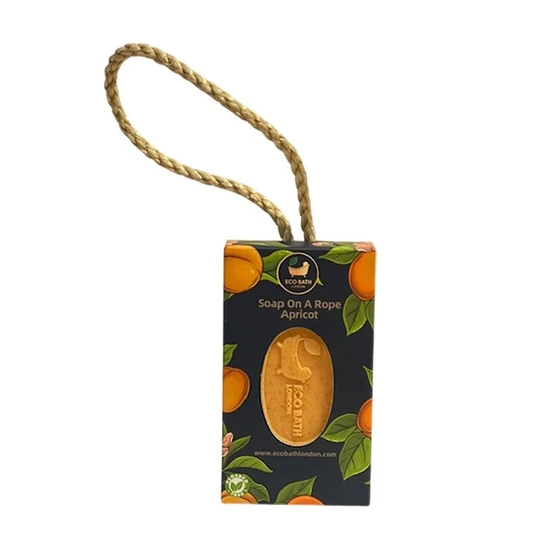 Eco Bath London Soap On A Rope Apricot