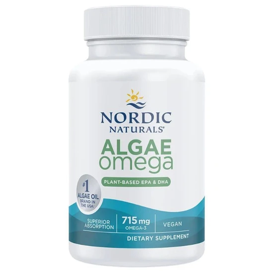 Nordic Naturals Algae Omega 715mg Softgels