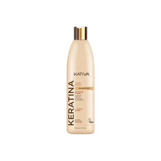 Kativa Keratin Cysteine Proteins Nutrition & Shine Shampoo