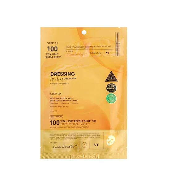 VT COSMETICS Vita-Light Reedle Shot 100 2-step Mask Hydrogel Mask
