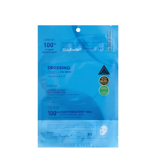 VT COSMETICS Hydrop Reedle Shot 100hL 2-step Mask Hydrogel Mask