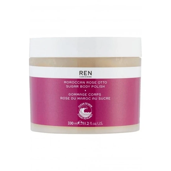 REN Moroccan Rose Otto Sugar Body Polish