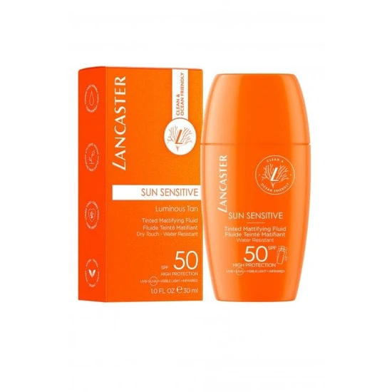 Lancaster Sun Sensitive Luminous Tan Tinted Mattifying Fluid SPF 50