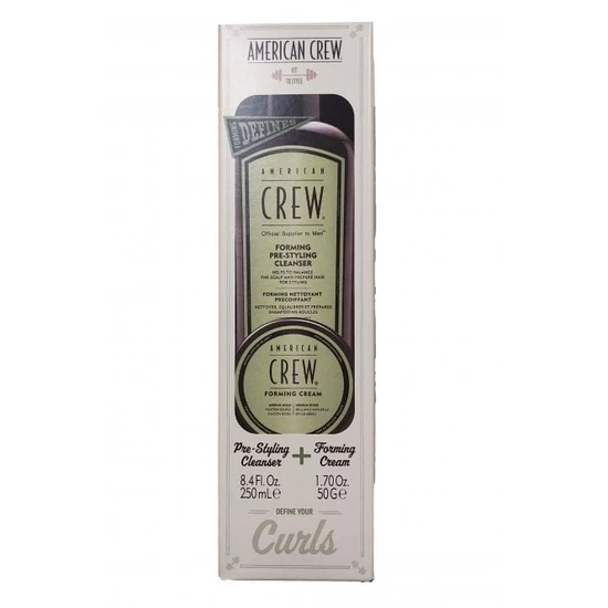 American Crew Forming Duo Gift Set Pre Styling Cleanser + Foaming Cream