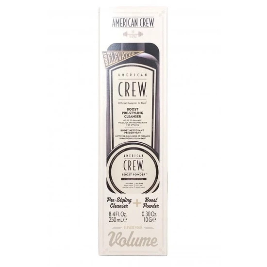 American Crew Boost Duo Gift Set Pre Styling Cleanser + Boost Powder