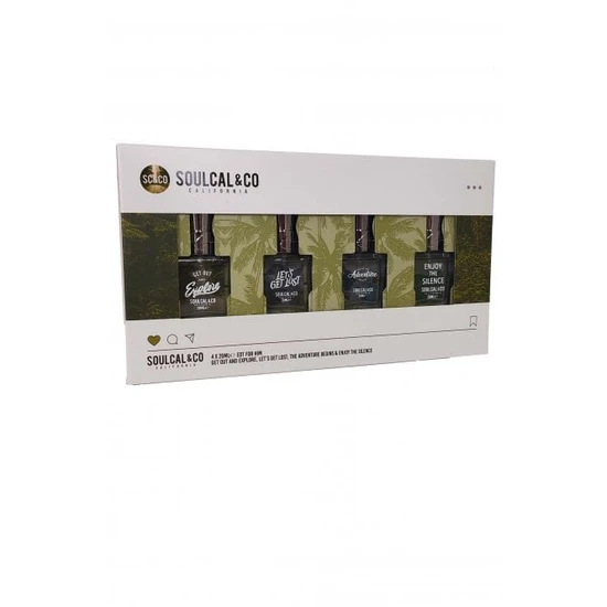 SoulCal & Co For Him Gift Set Eau De Toilette Get Out., Lets Get., & So., Enjoy