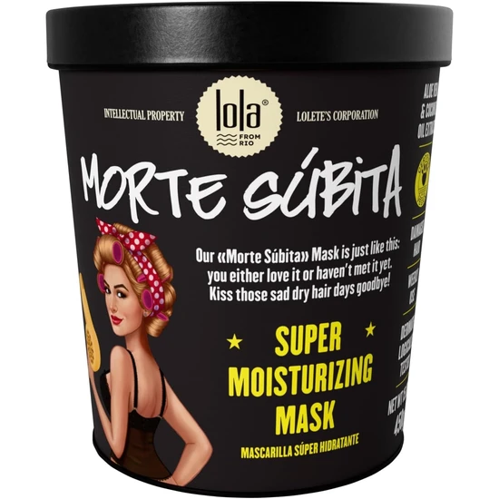 Lola Morte Subita Sudden Death Intense Moisturising Hair Mask