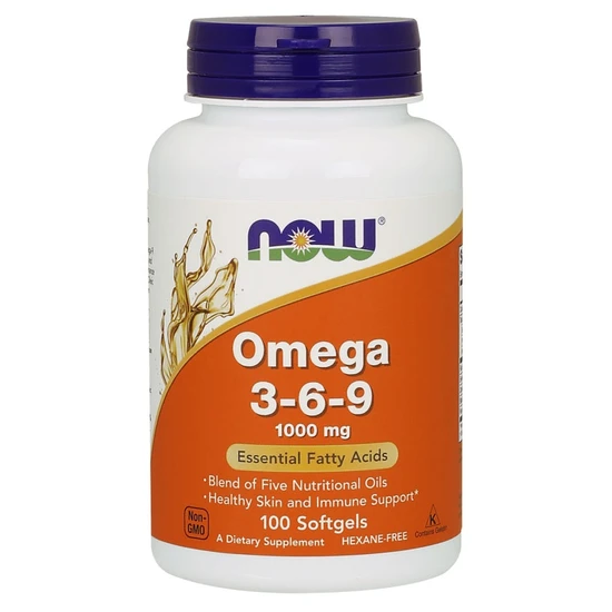 NOW Foods Omega 3-6-9 1000mg