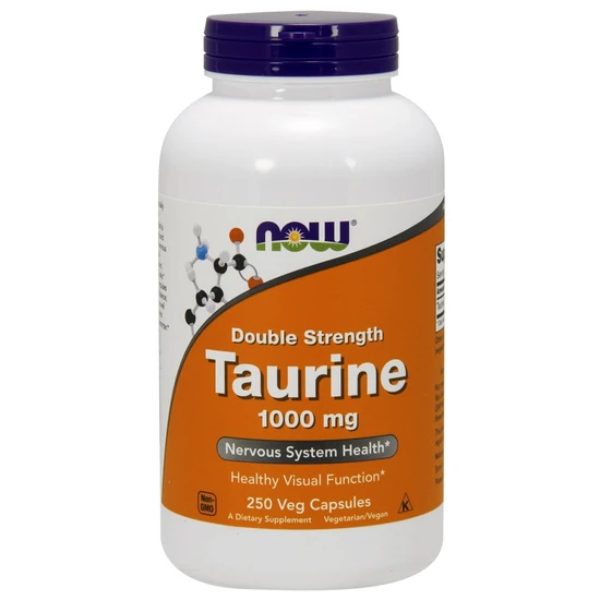 Now Foods Taurine Double Strength 1000Mg 250 Capsules