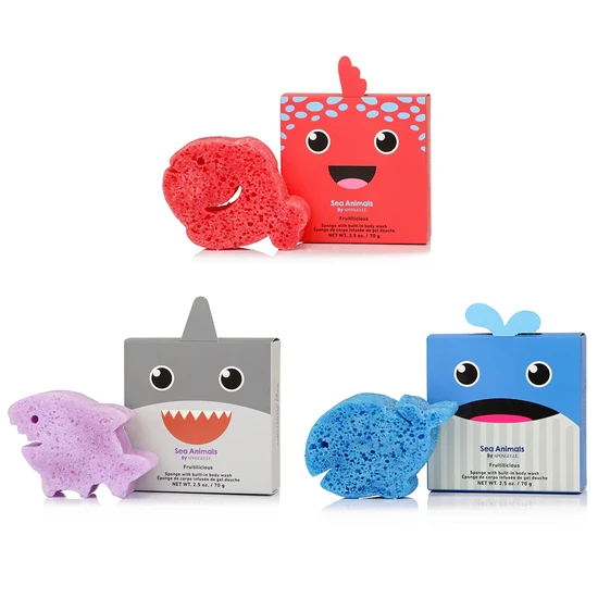 Spongelle Sea Animals Collection Walter Whale