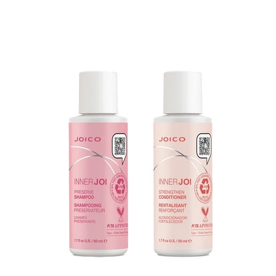 Joico InnerJoi Strengthen Shampoo & InnerJoi Strengthen Conditioner Duo