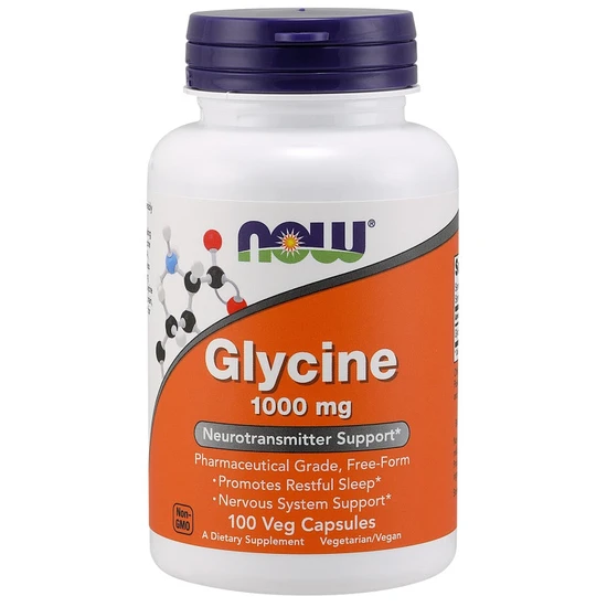 NOW Foods Glycine 1000mg
