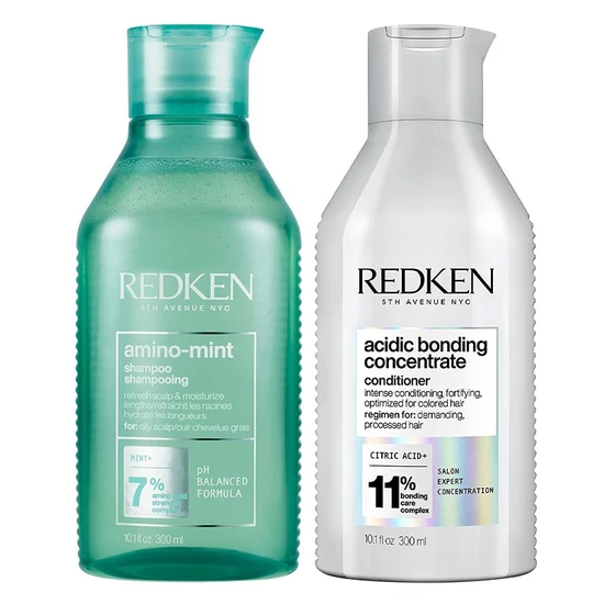 Redken Amino Mint Shampoo & Acidic Bonding Concentrate Conditioner