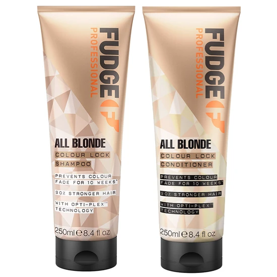 Fudge Professional All Blonde Colour Lock Shampoo & All Blonde Colour Lock Conditioner Duo