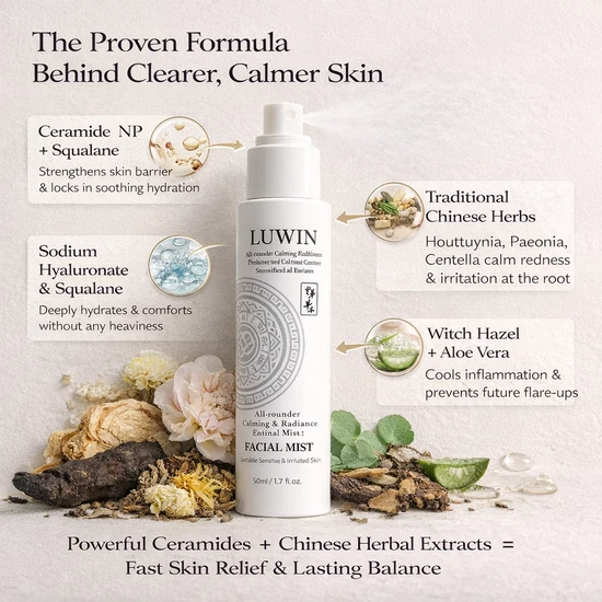 LUWIN All-rounder Calming & Radiance-Enhancing Facial Mist