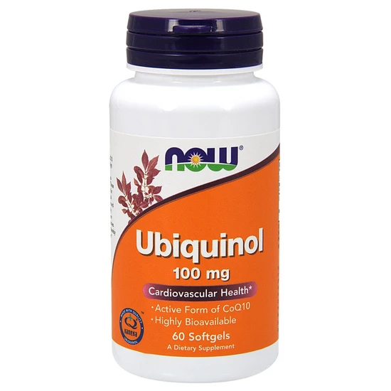 Now Foods Ubiquinol 100Mg - 60 Softgels