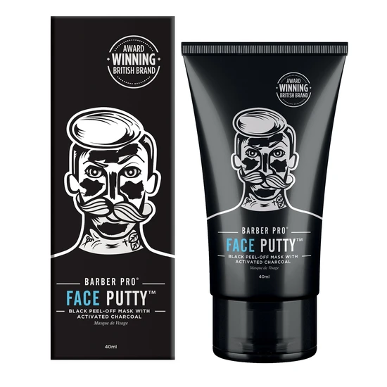 BARBER PRO Face Putty Peel Off Mask Tube