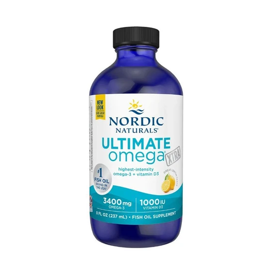 Nordic Naturals Ultimate Omega Xtra 3400mg Lemon