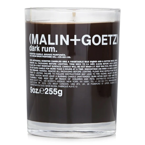 Malin + Goetz Scented Candle Dark Rum 260G