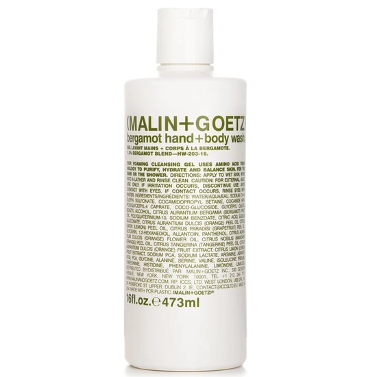 Malin + Goetz Bergamot Hand+Body Wash