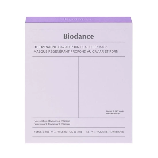 Biodance Rejuvenating Caviar PDRN Real Deep Mask Box
