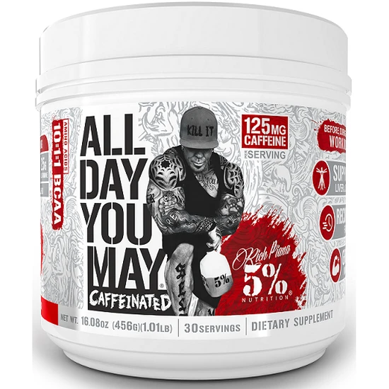 5% Nutrition AllDayYouMay Caffeinated Legendary Series