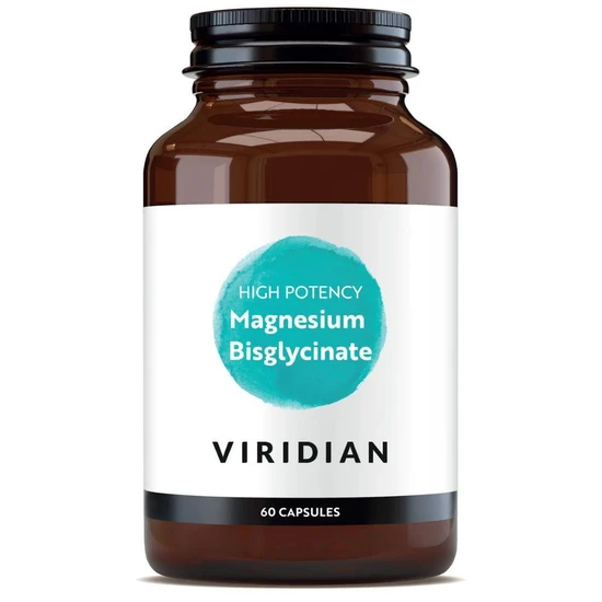 Viridian High Potency Magnesium Bisglycinate Capsules 60 Capsules