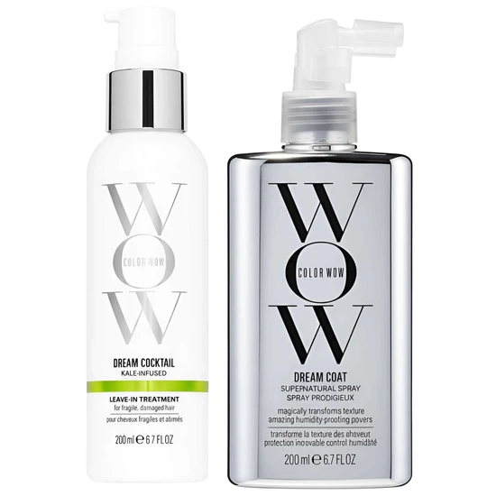 Color Wow Duo: Dream Coat & Dream Cocktail Kale-Infused Leave-in Treatment