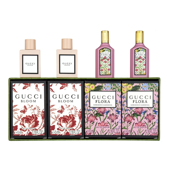 Gucci Miniature Eau De Parfum Women's Gift Set Spray Mini's
