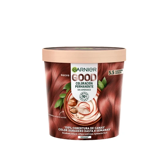 Garnier Good Permanent Hair Dye 5.5 Auburn Hibiscus Brown