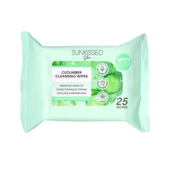 Sunkissed Skin Cucumber Cleansing Wipes