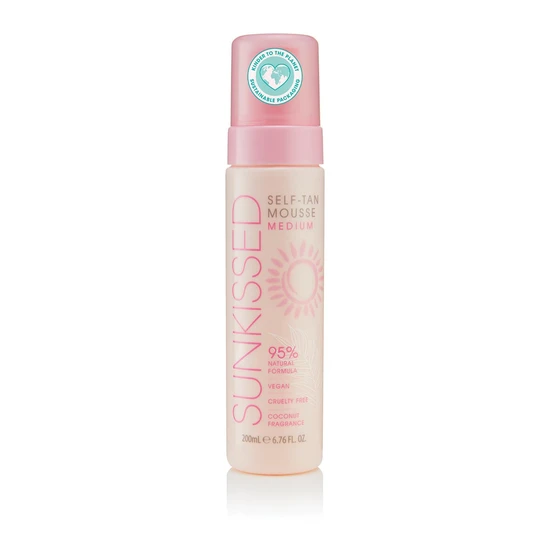 Sunkissed 95 Percent Natural Self Tan Mousse