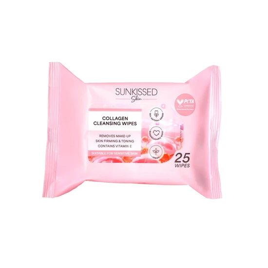 Sunkissed Skin Collagen Cleansing Wipes