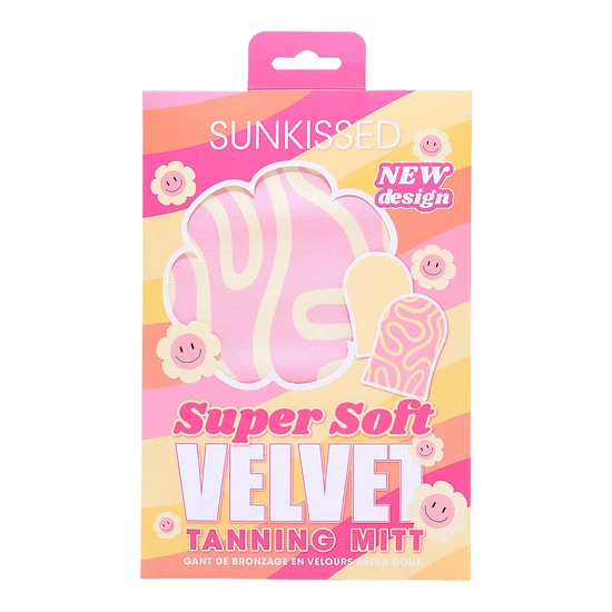 Sunkissed Super Soft Velvet Single Sided Tanning Mitt