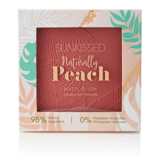 Sunkissed Naturally Peach 95% Natural Blusher