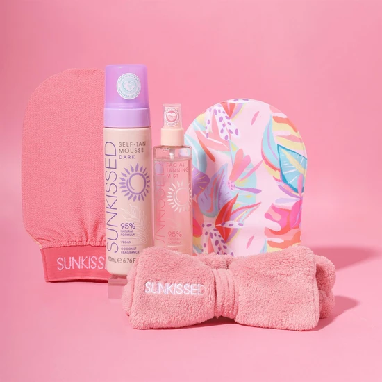 Sunkissed Natural Glow Tanning Gift Set