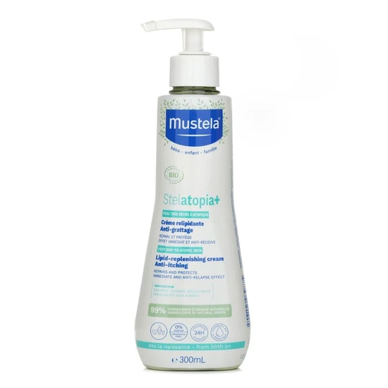 Mustela Stelatopia+ Lipid Replenishing Cream 300Ml