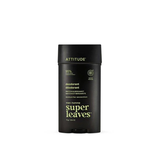 Attitude Super Leaves Men Deodorant Matcha & Bergamot