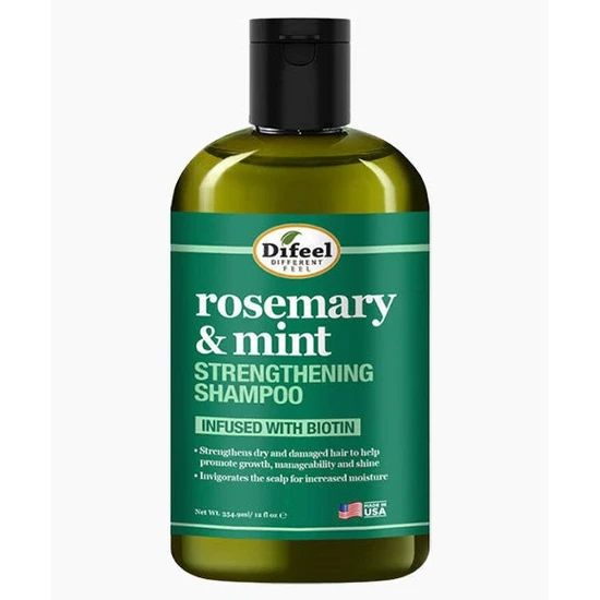 Difeel Rosemary & Mint Shampoo Infused With Biotin