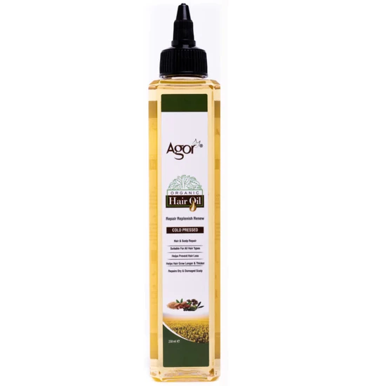 Agor Organic Cold Pressed Hair Oil