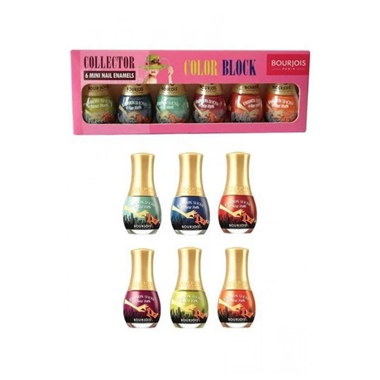 Bourjois Colour Block Mini Nail Enamels Set