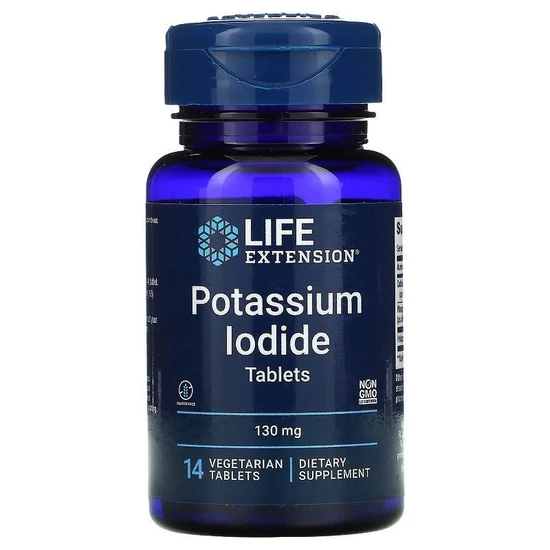 Life Extension Potassium Iodide Tablets