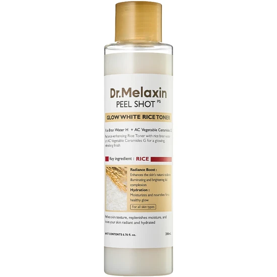 Dr. Melaxin Peel Shot Glow White Rice Toner