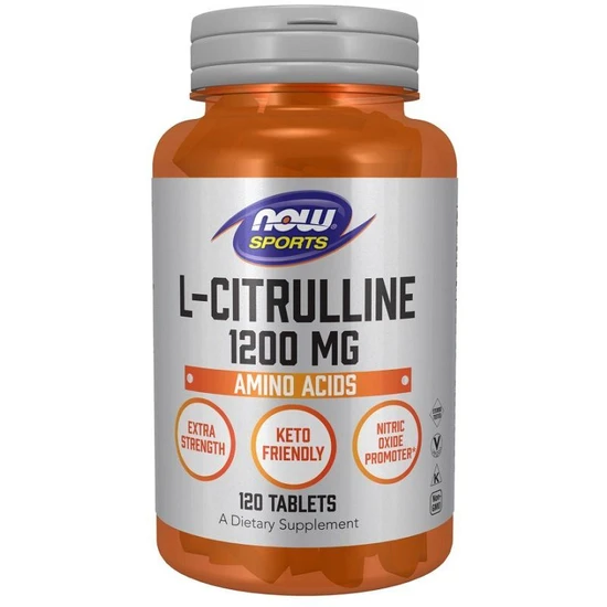 NOW Foods L-Citrulline 1200mg Extra Strength