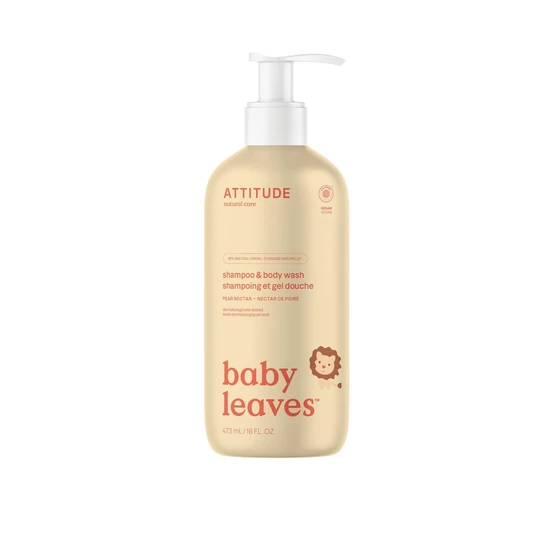 Attitude Baby Leaves Shampoo & Body Wash Pear Nectar