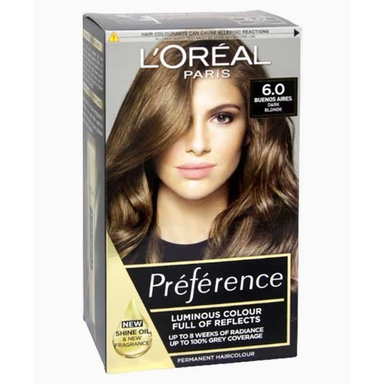 L'Oreal Paris Preference Luminous Permanent Colour