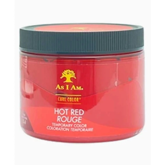 As I Am Curl Colour Hot Red